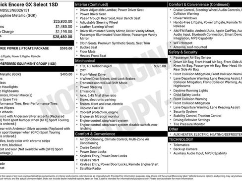Used 2022 Buick Encore GX Select FWD image 4