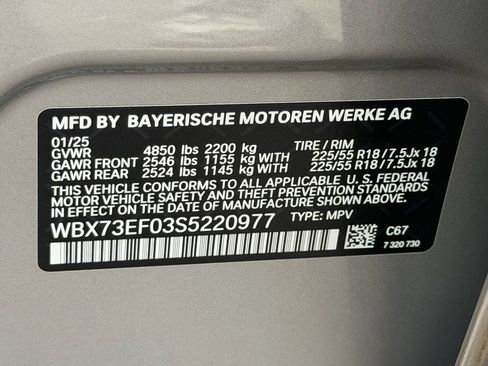 Used 2025 BMW X1 xDrive28i w/ Convenience Package AWD/4WD image 34