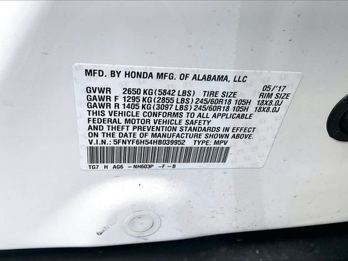 Used 2017 Honda Pilot EX-L image 32
