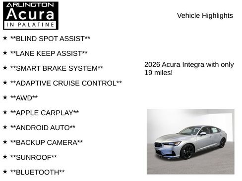 New 2026 Acura Integra A-Spec FWD image 7