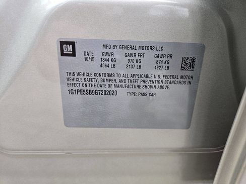 Used 2016 Chevrolet Cruze LT image 20