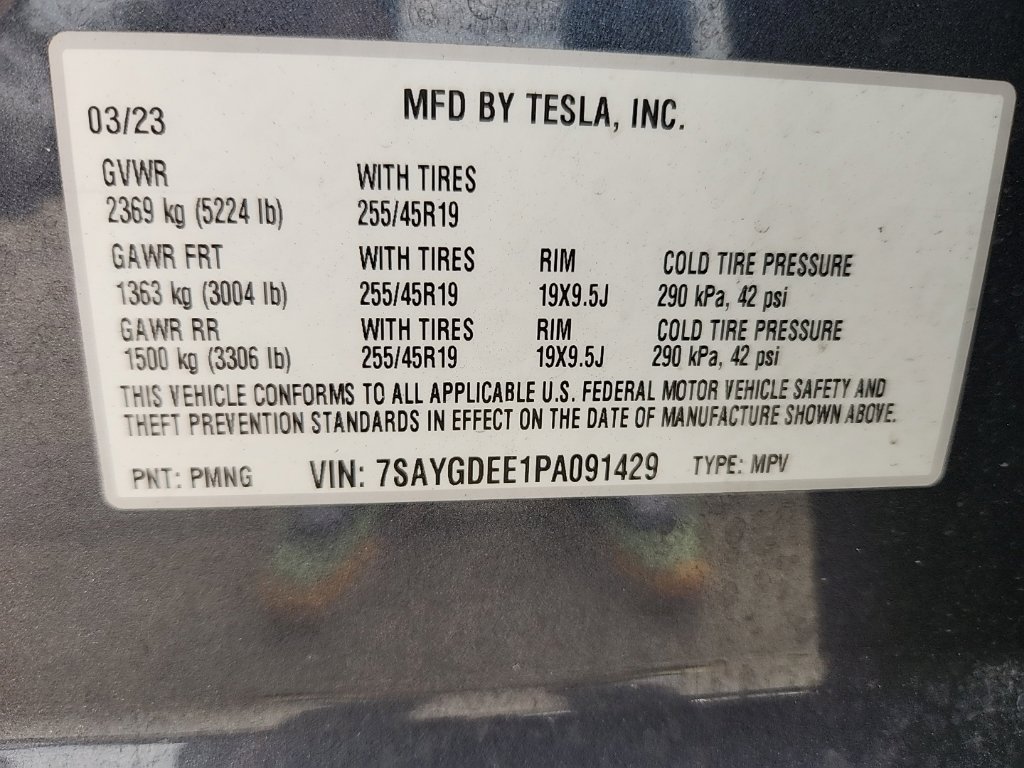 Used 2023 Tesla Model Y Long Range AWD/4WD image 8