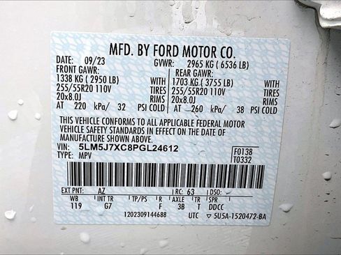 Used 2023 Lincoln Aviator Reserve w/ Equipment Group 201A image 35