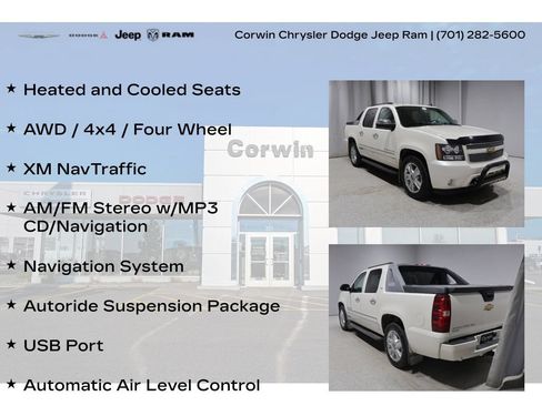 Used 2010 Chevrolet Avalanche LTZ AWD/4WD image 8