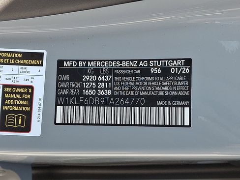 New 2026 Mercedes-Benz E 53 AMG e 4MATIC Sedan image 18