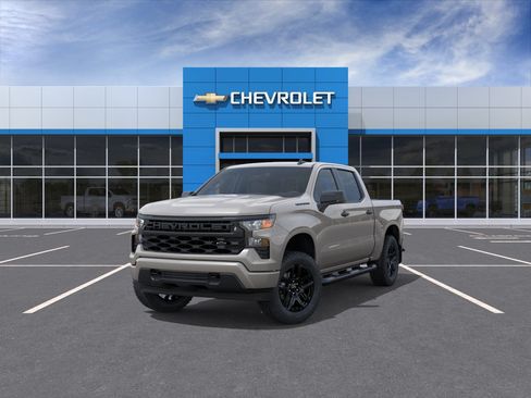 New 2026 Chevrolet Silverado 1500 Custom w/ Turbomax Blackout Package AWD/4WD image 9