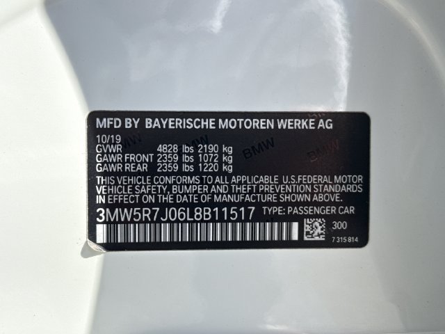 Used 2020 BMW 330i xDrive Sedan w/ Driving Assistance Package AWD/4WD image 30