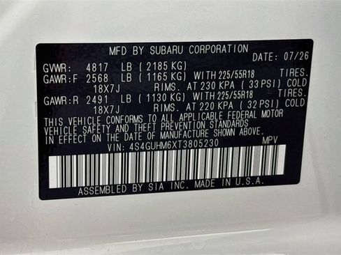 New 2026 Subaru Crosstrek 2.5i Limited w/ Crosstrek Mirror Package AWD/4WD image 30