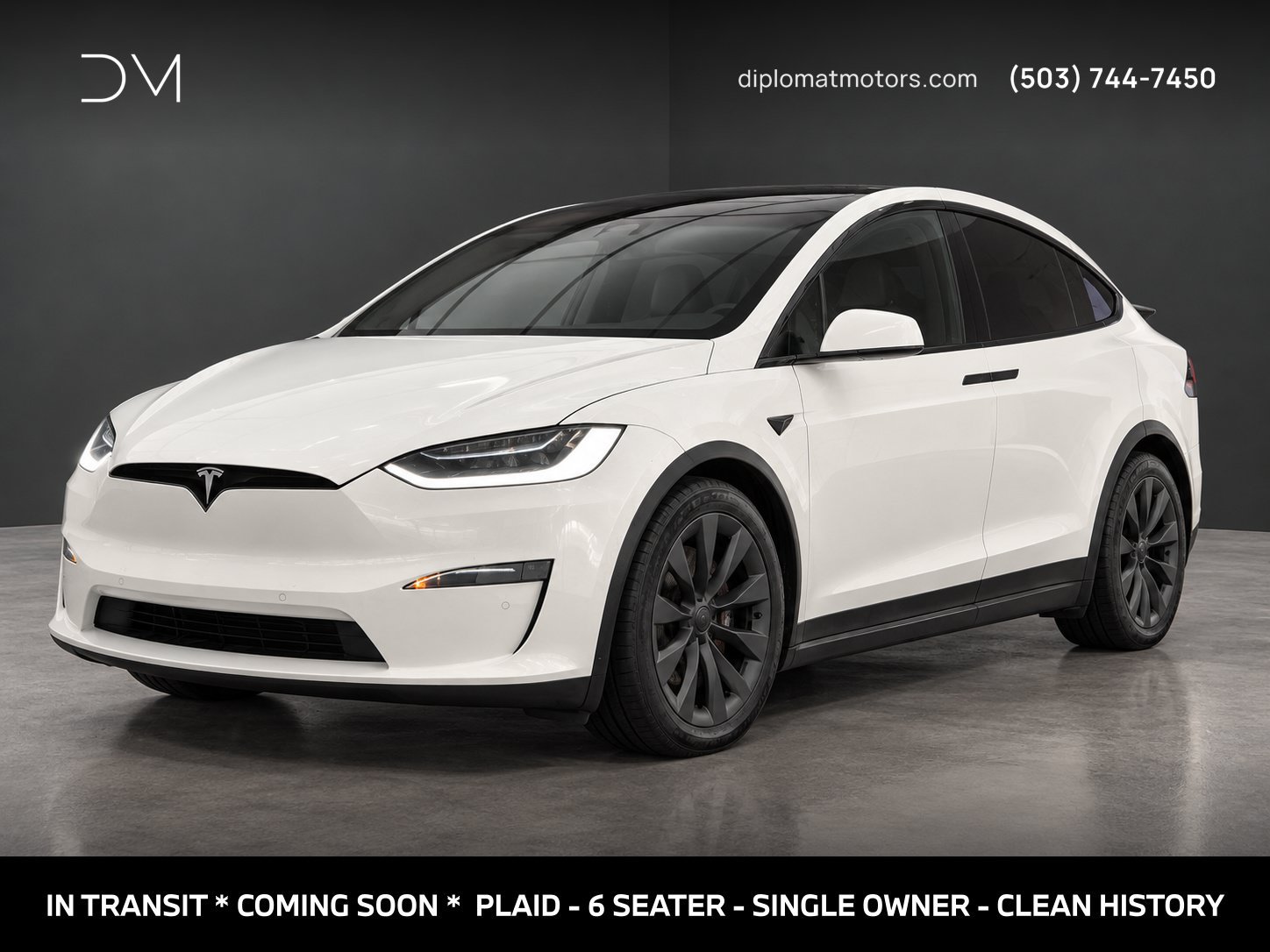 Used 2022 Tesla Model X Plaid AWD/4WD image 1