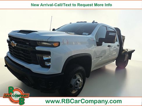 Used 2024 Chevrolet Silverado 3500 W/T w/ Snow Plow Prep Package AWD/4WD image 1