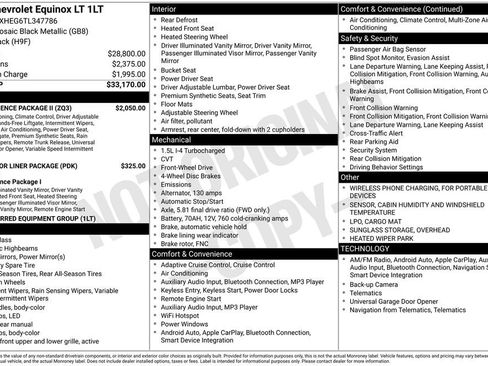 New 2026 Chevrolet Equinox LT w/ Convenience Package II image 9