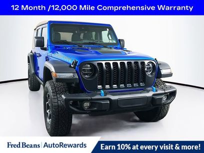 Used 2022 Jeep Wrangler Unlimited Rubicon 4xe w/ Steel Bumper Group