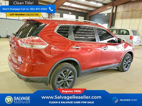 Used 2014 Nissan Rogue SV w/ SV Moonroof Package AWD/4WD image 4