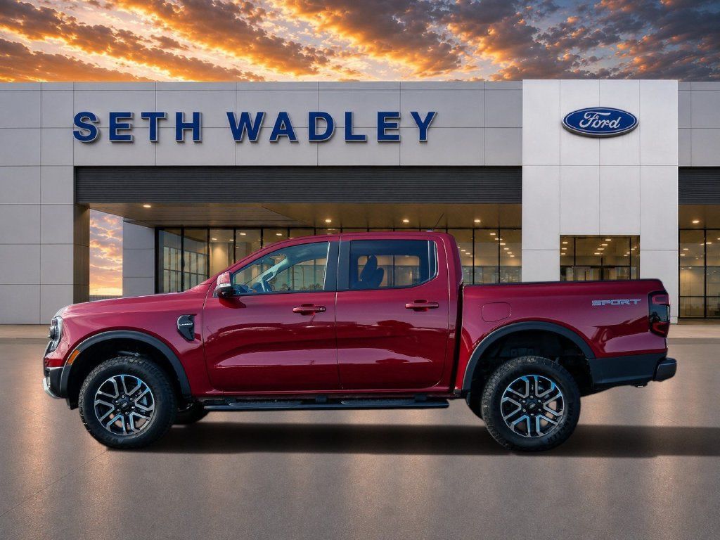 Used 2025 Ford Ranger Lariat w/ Trailer Tow Package RWD image 4