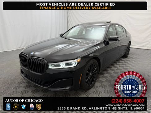 Used 2022 BMW 740i xDrive w/ Premium Package AWD/4WD image 1
