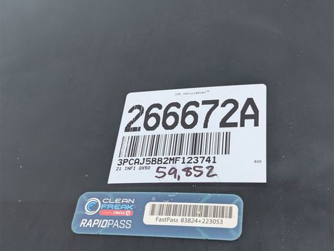 Used 2021 INFINITI QX50 Luxe image 10