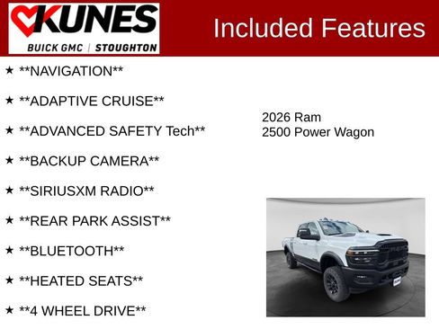 Used 2026 RAM 2500 Power Wagon AWD/4WD image 2