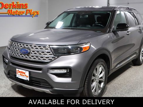 Used 2022 Ford Explorer Limited w/ Equipment Group 301A RWD image 1