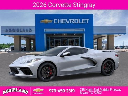 New 2026 Chevrolet Corvette Stingray Premium Cpe w/ Z51 Performance Package image 2
