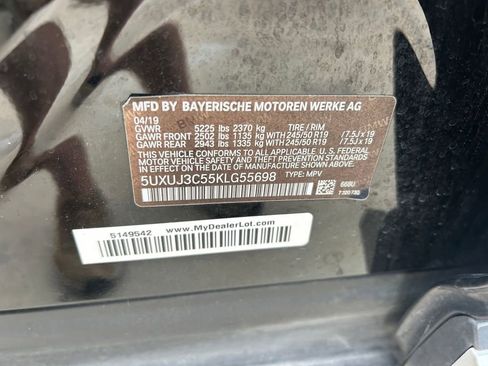 Used 2019 BMW X4 xDrive30i w/ Convenience Package AWD/4WD image 10