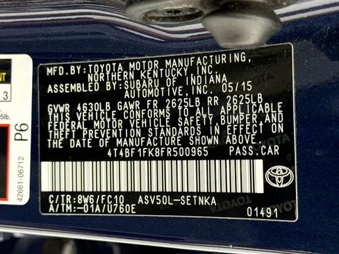 Used 2015 Toyota Camry LE FWD image 33