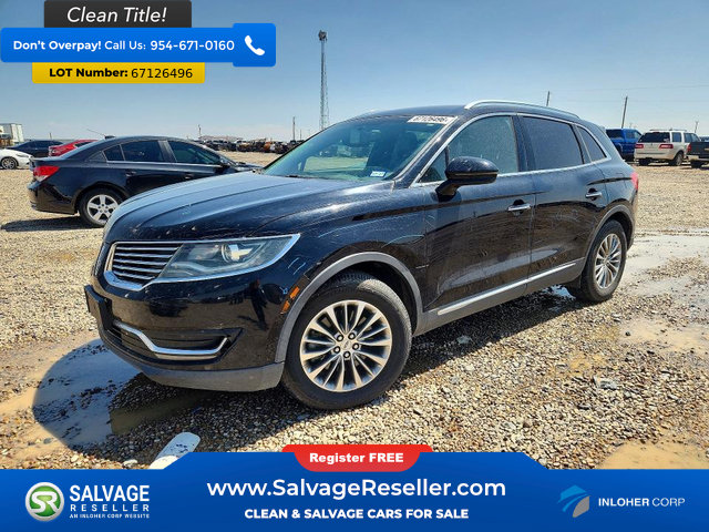 Used 2017 Lincoln MKX Select w/ Select Plus Package FWD image 1