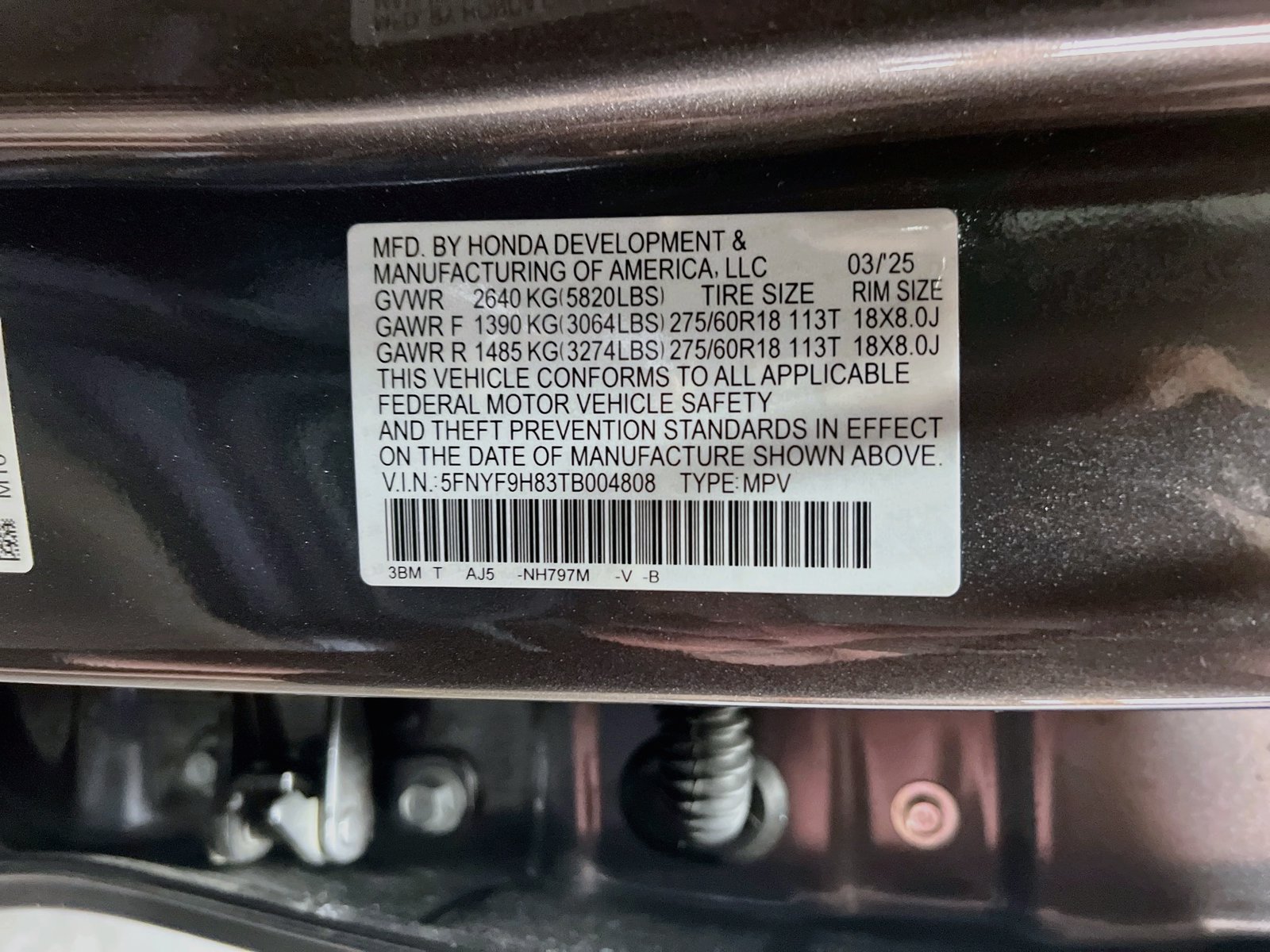 Used 2026 Honda Passport TrailSport Elite image 31