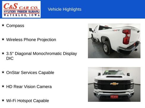 Used 2025 Chevrolet Silverado 2500 W/T w/ WT Convenience Package AWD/4WD image 32