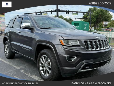 Used 2016 Jeep Grand Cherokee Overland w/ Advanced Technology Group AWD/4WD image 3
