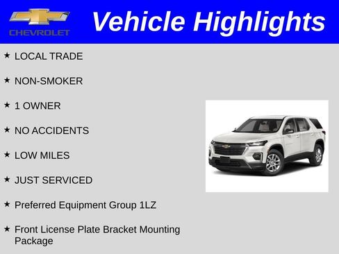 Used 2023 Chevrolet Traverse Premier FWD image 2