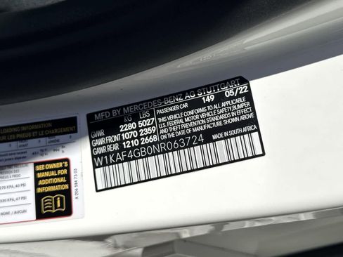 Used 2022 Mercedes-Benz C 300 Sedan w/ Exclusive Trim Package image 37