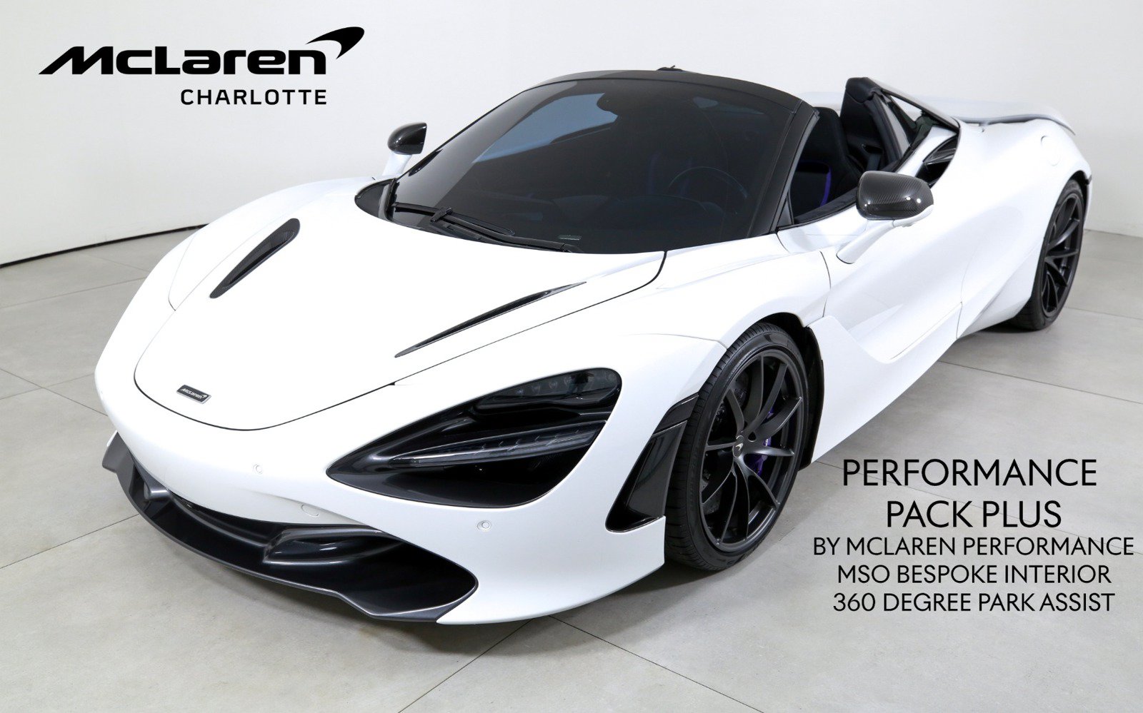 Used 2022 McLaren 720S Spider RWD image 1
