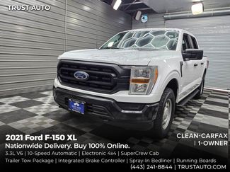 Used 2021 Ford F150 XL w/ Trailer Tow Package AWD/4WD video 1