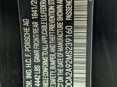 Certified 2021 Porsche 911 Carrera w/ Premium Package RWD image 24