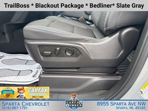 Certified 2024 Chevrolet Silverado 1500 Custom Trail Boss w/ Turbomax Blackout Package AWD/4WD image 13
