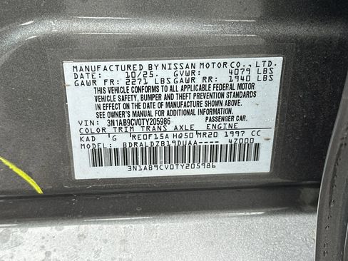 New 2026 Nissan Sentra SV image 26