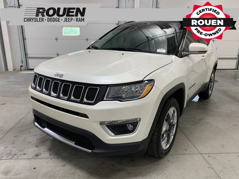 Used 2021 Jeep Compass Limited AWD/4WD image 1