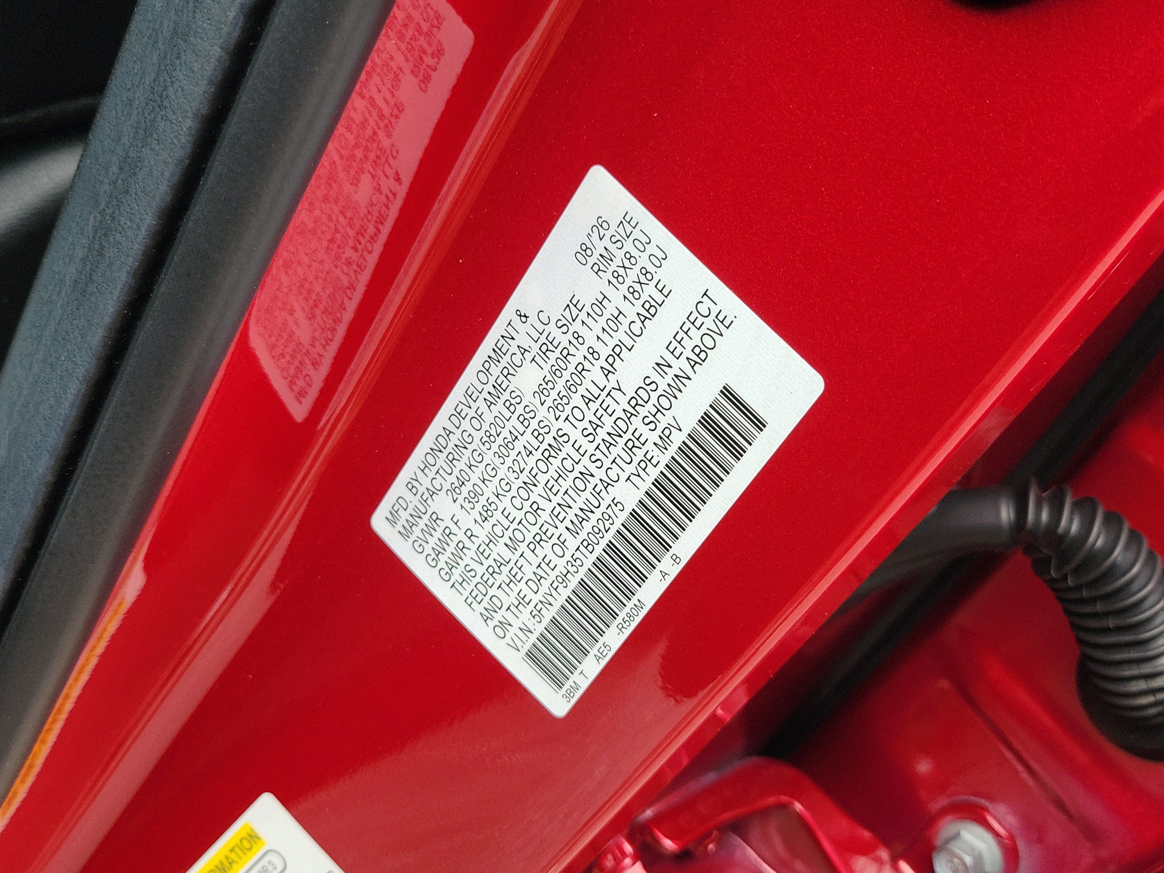 New 2026 Honda Passport RTL image 33
