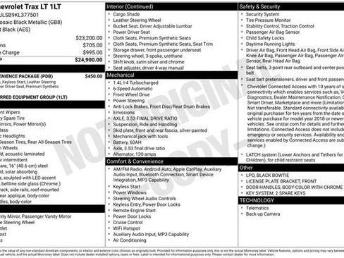 Used 2019 Chevrolet Trax LT w/ LT Convenience Package FWD image 32