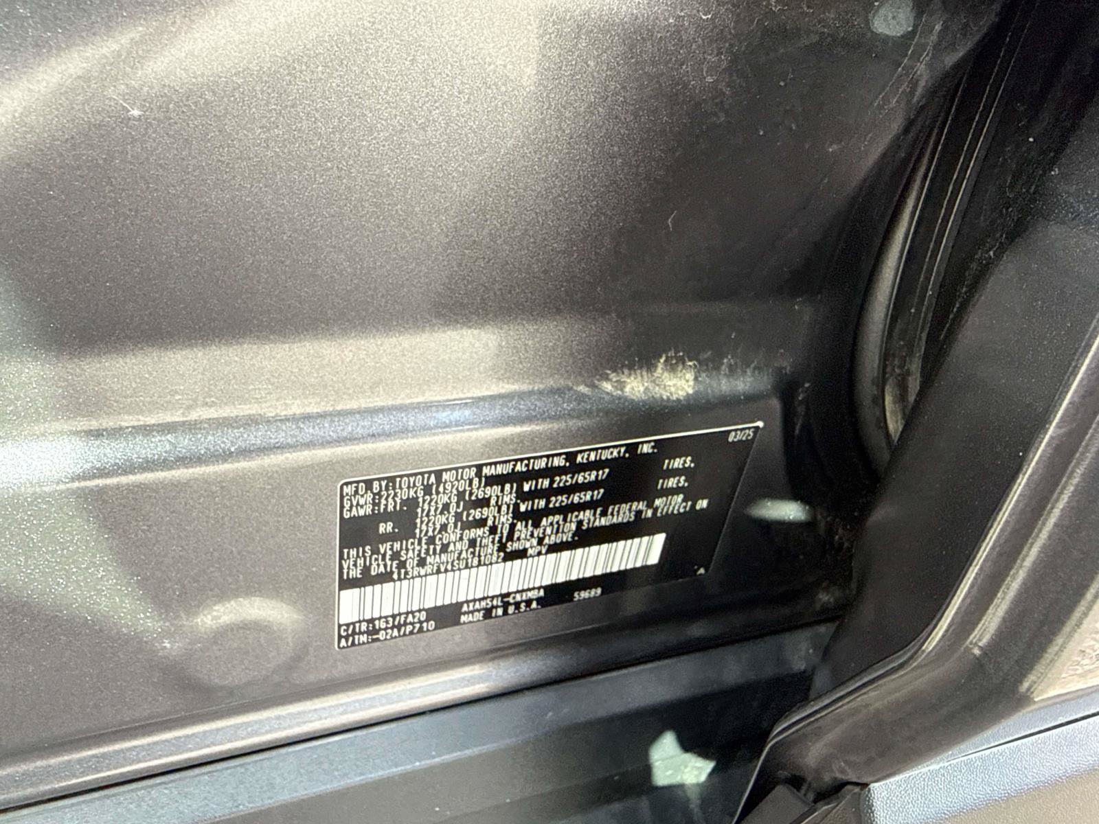 Used 2025 Toyota RAV4 XLE AWD/4WD image 28