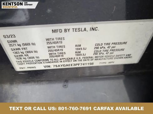 Used 2023 Tesla Model Y Long Range AWD/4WD image 7