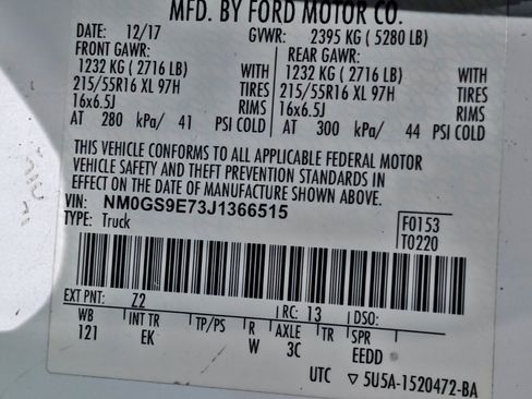 Used 2018 Ford Transit Connect XL FWD image 55