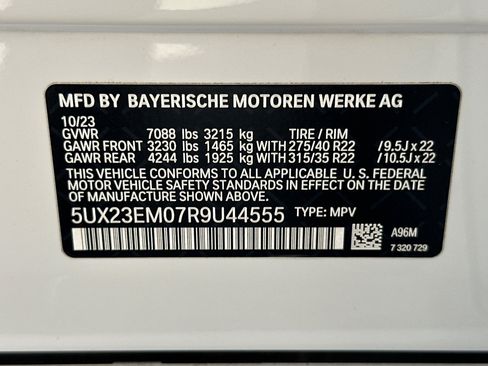 Used 2024 BMW X7 xDrive40i w/ M Sport Package AWD/4WD image 29