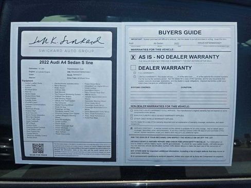 Used 2022 Audi A4 2.0T Premium Plus w/ Premium Plus Package AWD/4WD image 15
