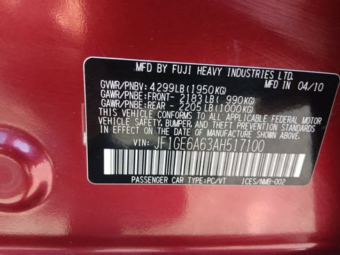 Used 2010 Subaru Impreza 2.5i AWD/4WD image 28