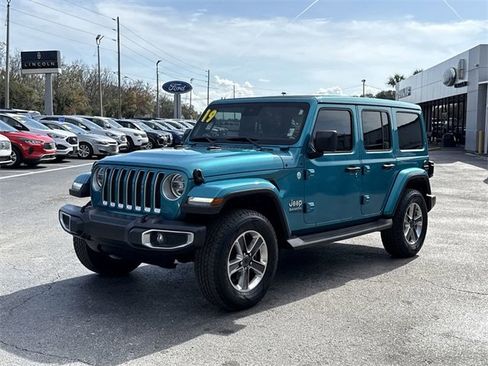 Used 2019 Jeep Wrangler Unlimited Sahara image 52