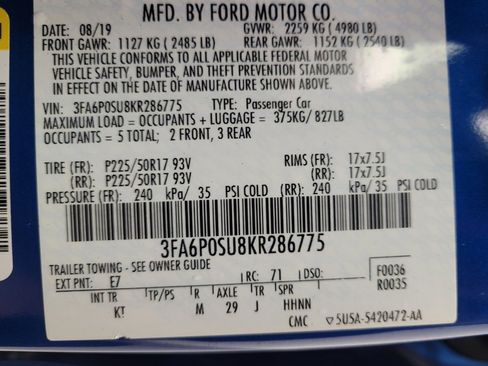 Used 2019 Ford Fusion Energi Titanium image 33