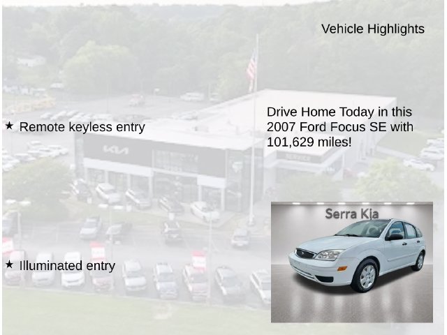 Used 2007 Ford Focus SE FWD image 5