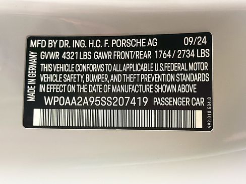 Certified 2025 Porsche 911 Carrera RWD image 41