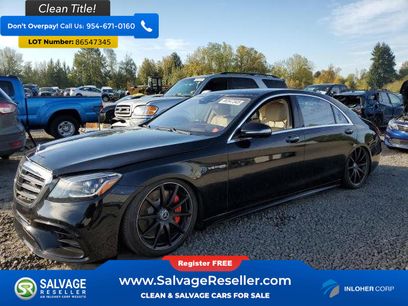 Used 2018 Mercedes-Benz S 63 AMG S 4MATIC Sedan